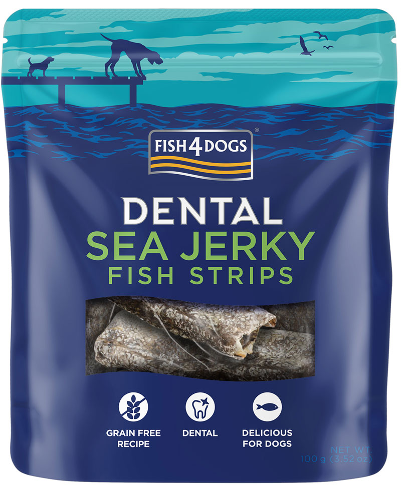 Fish 4 Dogs Sea Jerky Fish Strips 500g