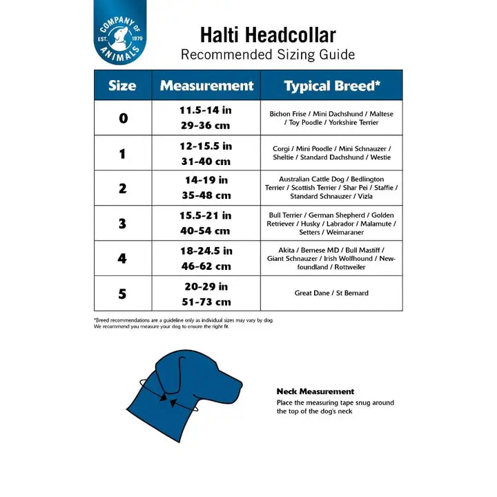 Halti Headcollar Red Size 3