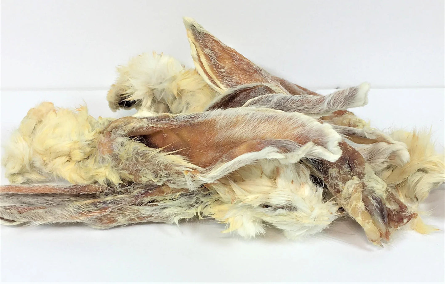 Redwood Bulk Rabbit Ears with Fur 500g