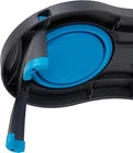 Dexas Double Elevated Feeder Large Pro Blue Raised Dog Bowl