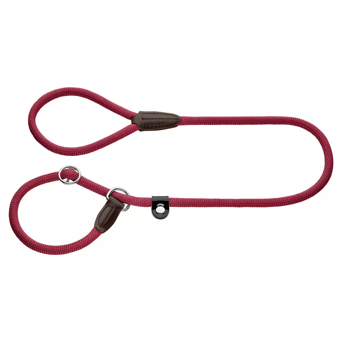 Hunter Retriever Slip Lead Freestyle Rope Bordeaux