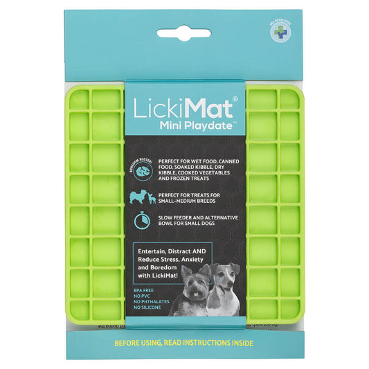 LickiMat Mini Playdate Green