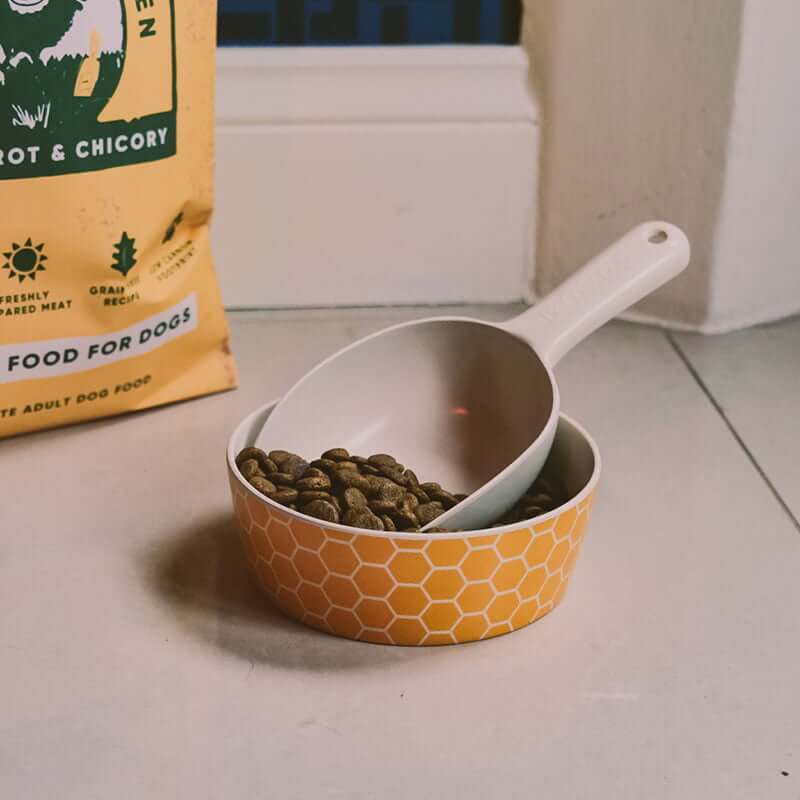 Beco Printed Bamboo Bowl - Large Honeycomb