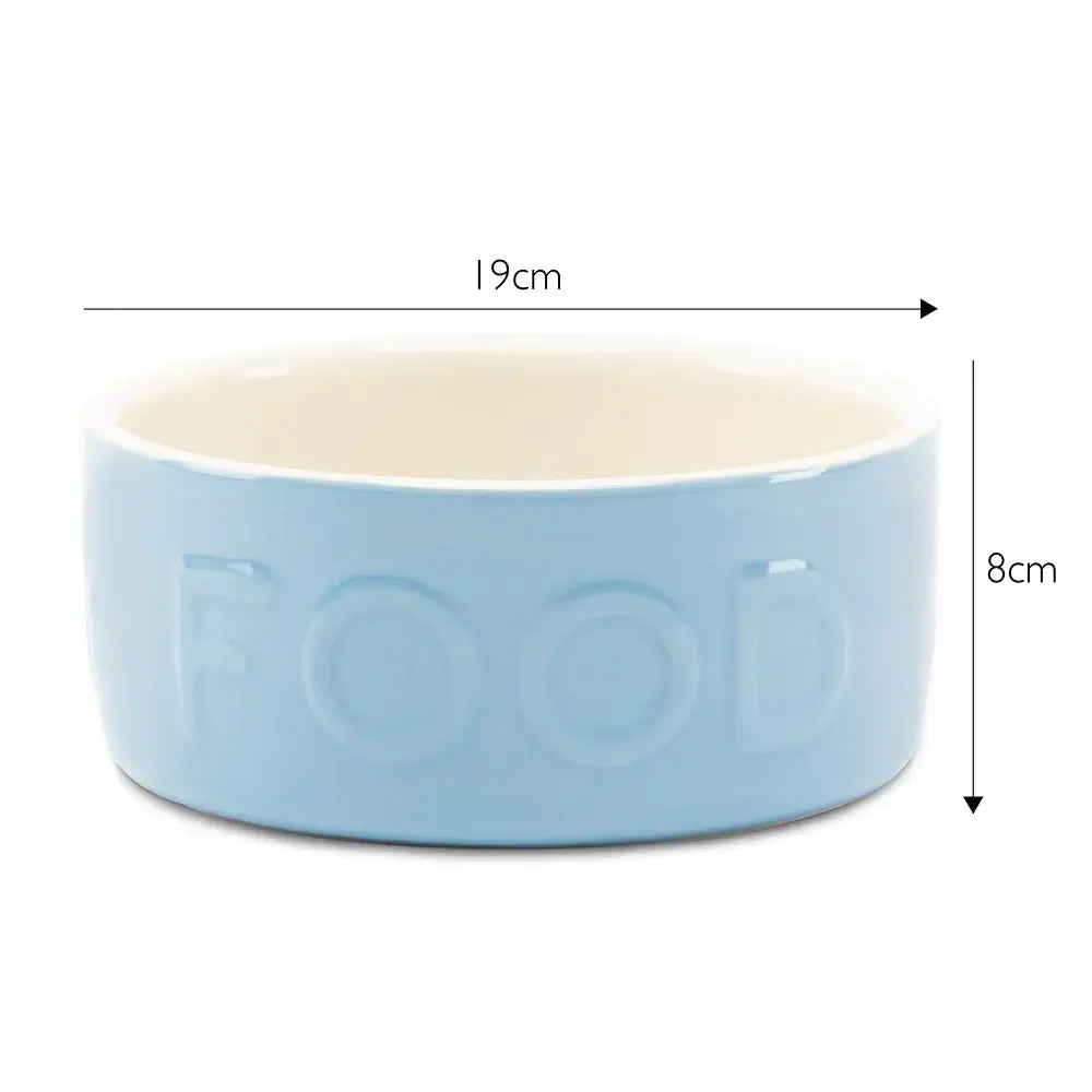 Scruffs Classic Food Bowl - 19cm Blue