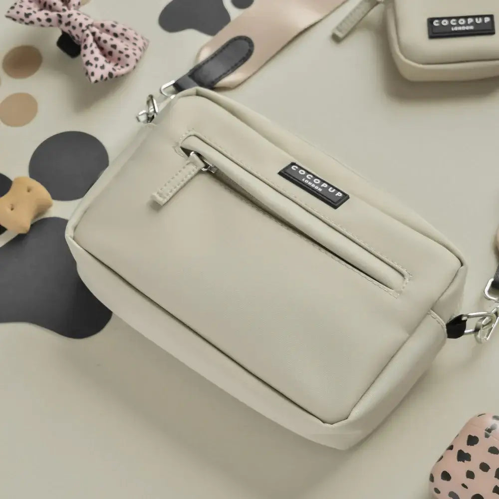 Cocopup London Dog Walking Bag Caramel Latte