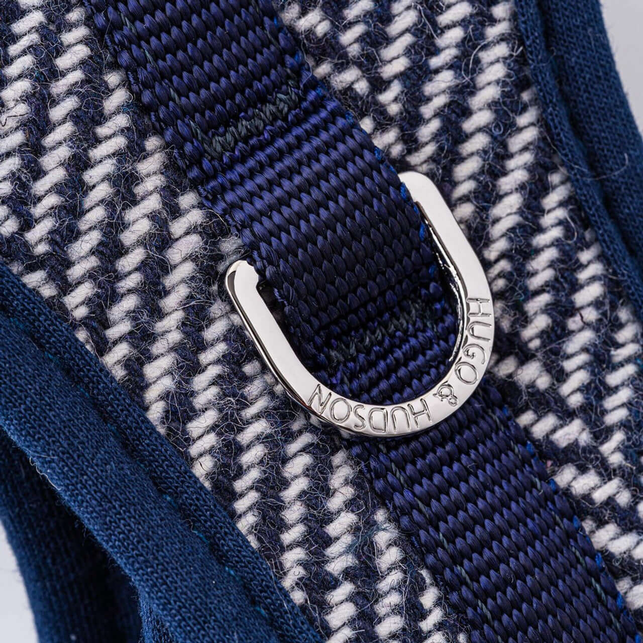Hugo & Hudson Small Navy Herringbone Harness