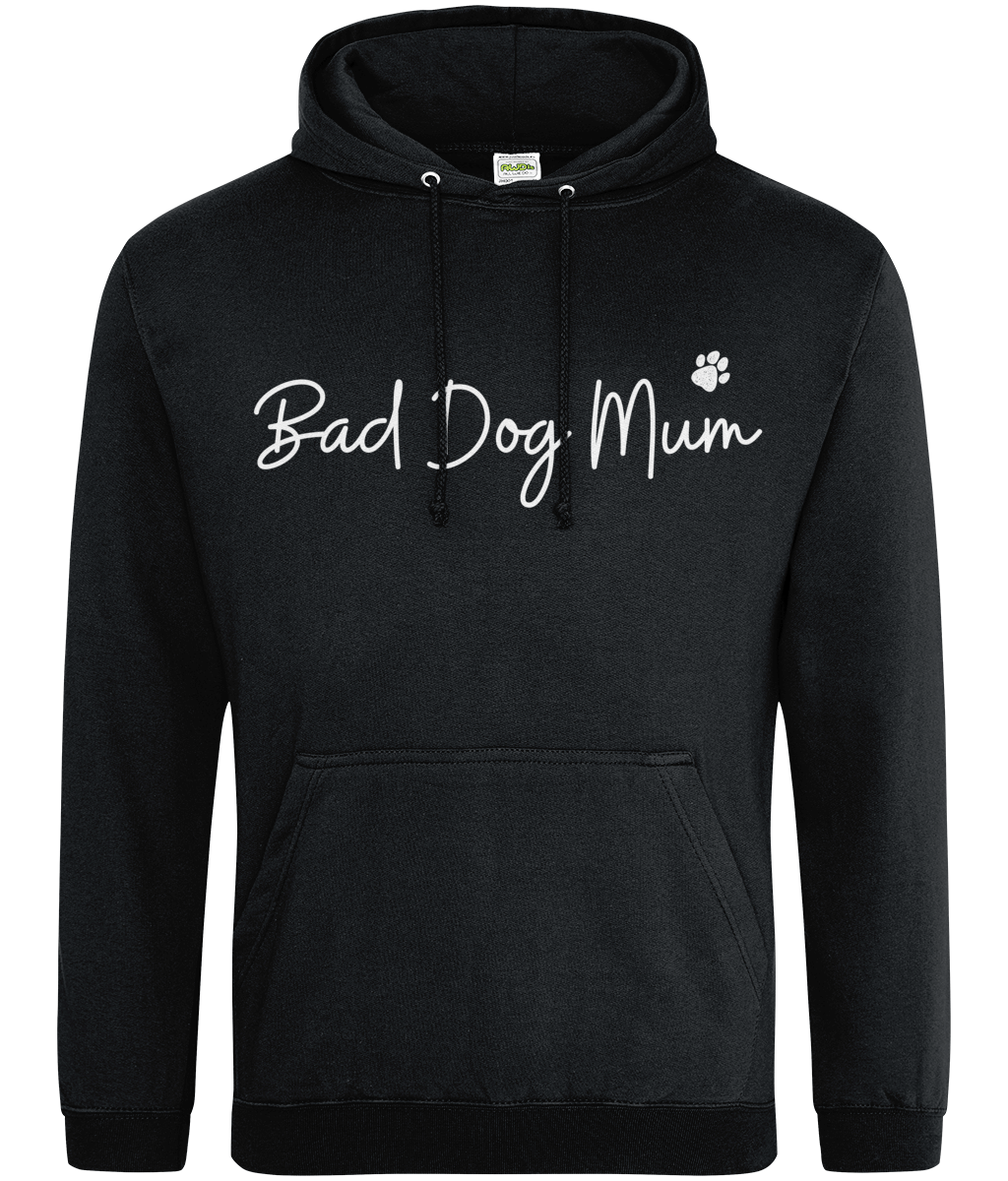 Bad Dog Mum- White Text