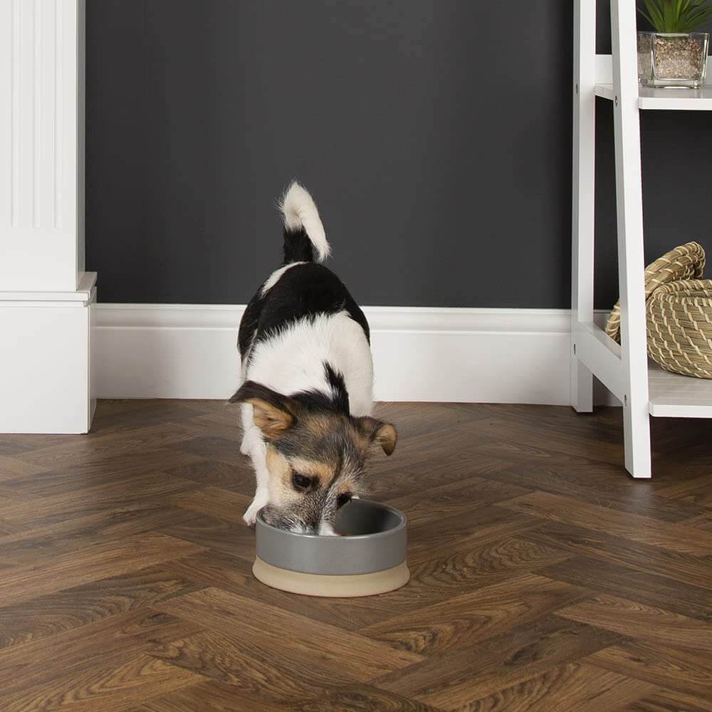 Scruffs Scandi Non Tip Bowl - 20cm Grey