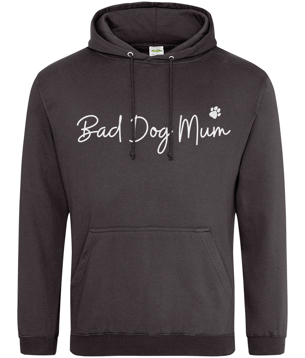Bad Dog Mum- White Text