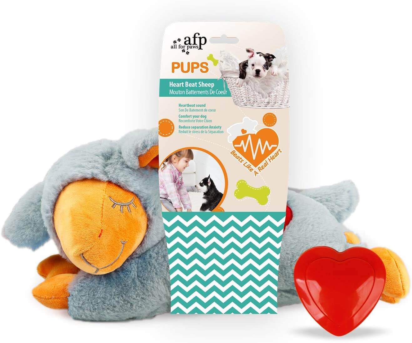 All For Paws Pups Heart Beat Sheep