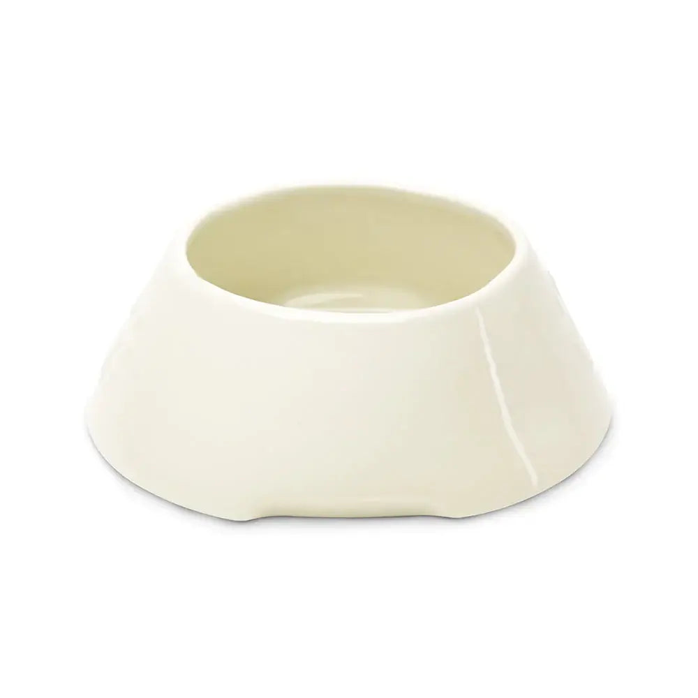 Scruffs Icon Long Eared Dog Bowl - 21cm Cream