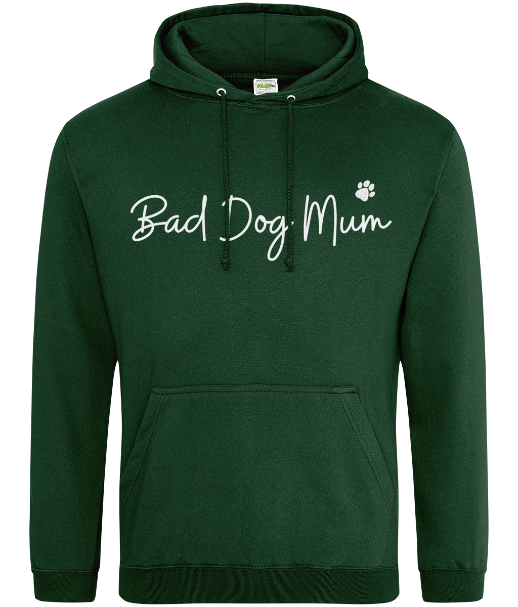 Bad Dog Mum- White Text
