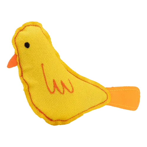 Beco Catnip Toy - Budgie Yellow - Cat Toy