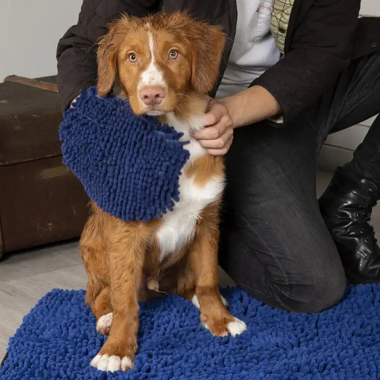 Scruffs Reversible Noodle Mitt Blue