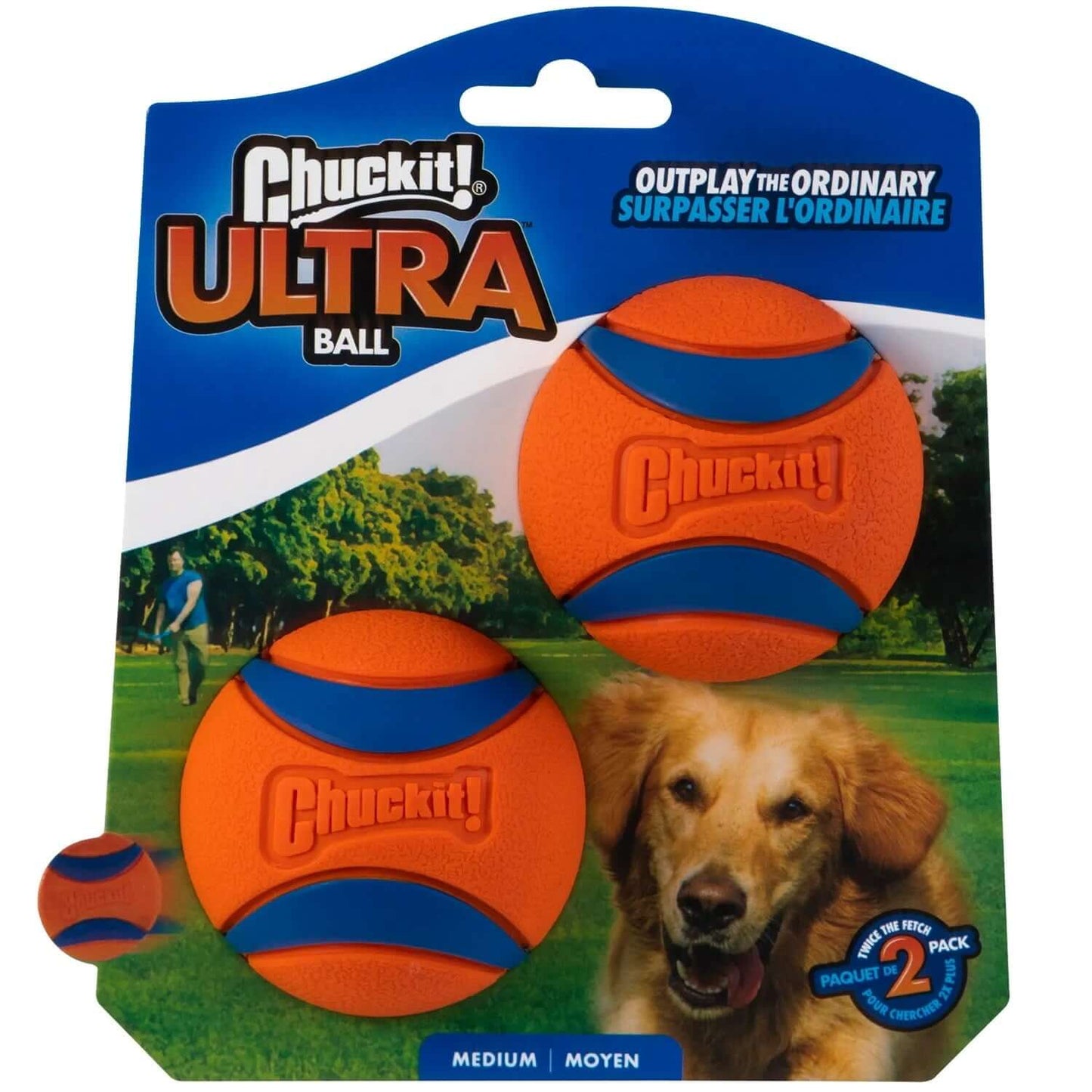Chuckit! Ultra Ball Medium (2 Pack)