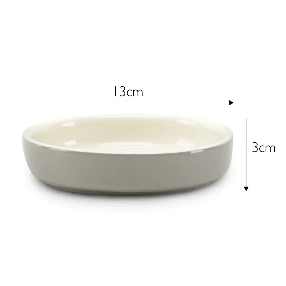 Scruffs Classic Pet Saucer - 13cm Grey