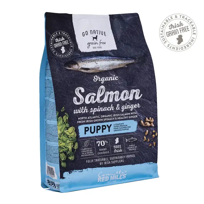 Go Native Puppy Salmon with Spinach and Ginger 4kg