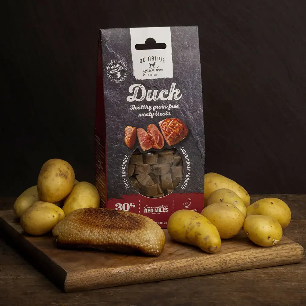 Go Native Meaty Treats Duck 100g
