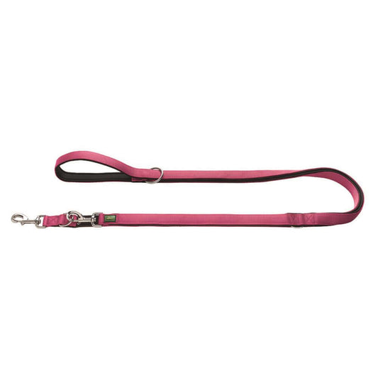 Hunter T-Leash Neopren 20/200 Nylon/Neopren rasberry/black
