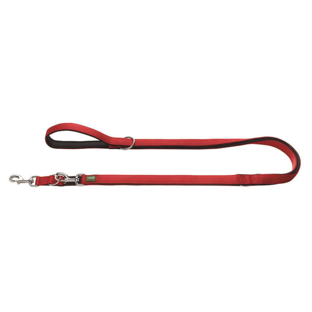 Hunter T-Leash Neopren 20/200 Nylon/Neopren red/black