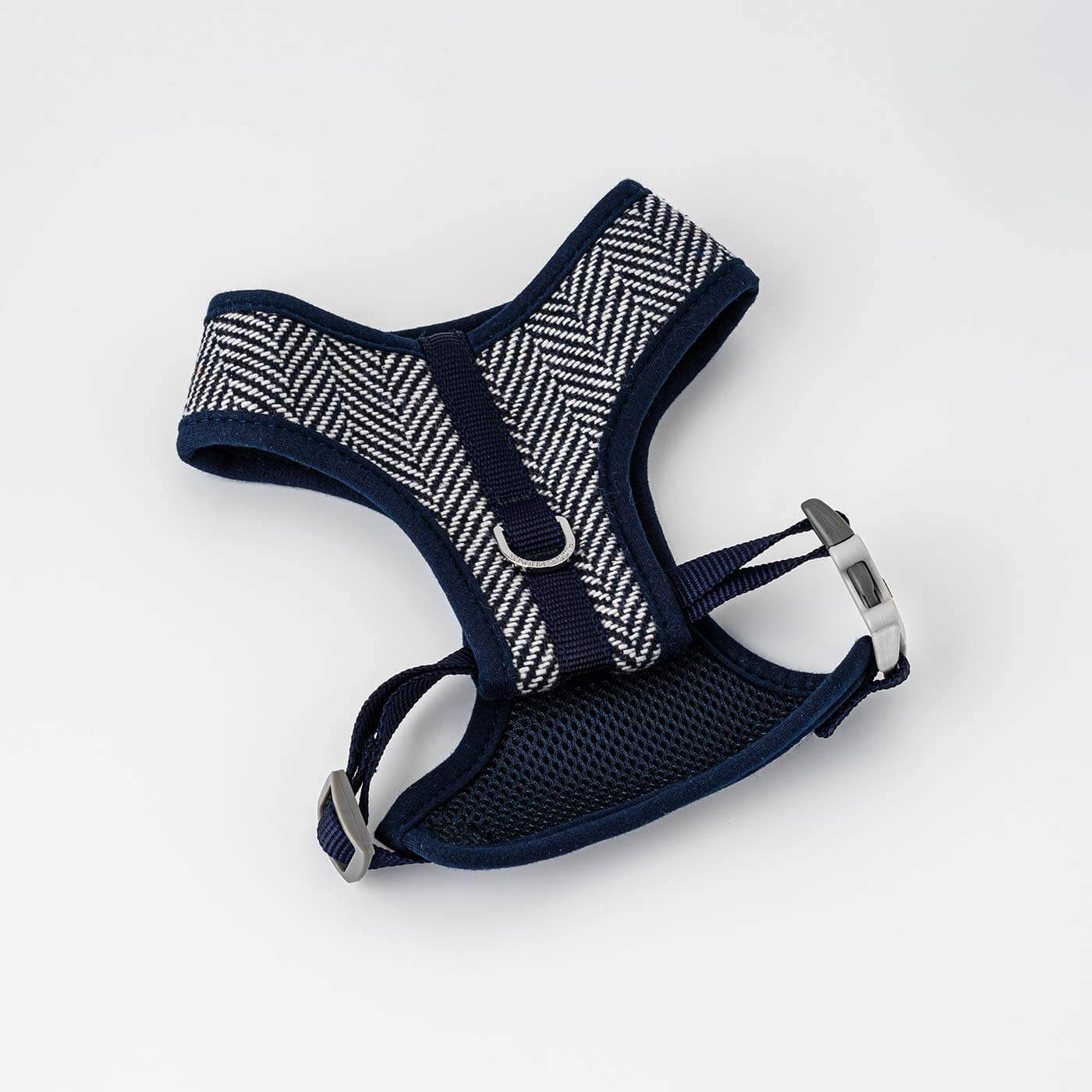 Hugo & Hudson Medium Navy Herringbone Harness