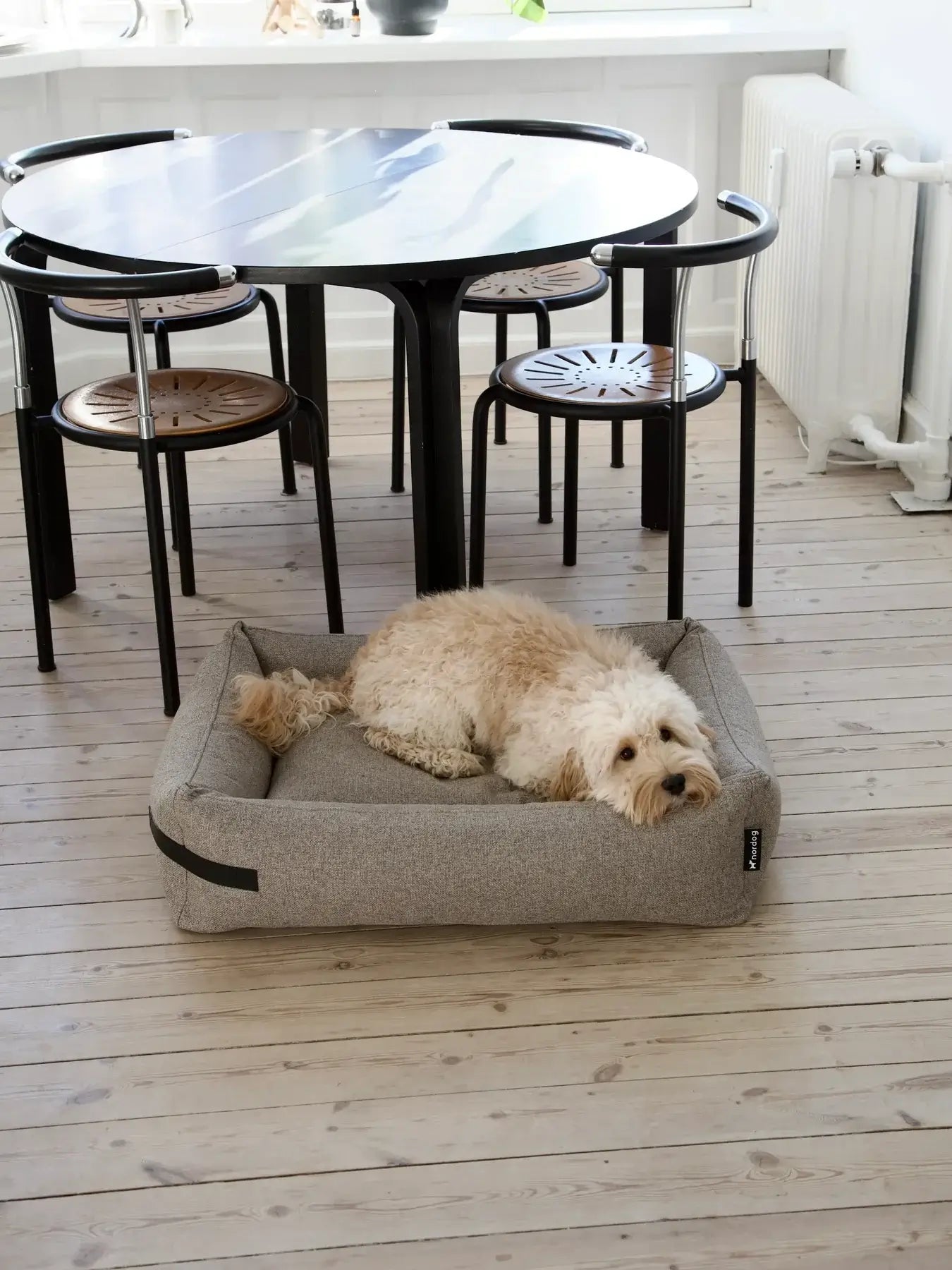 Nordog Cappucino Hygge Dog Bed (L)