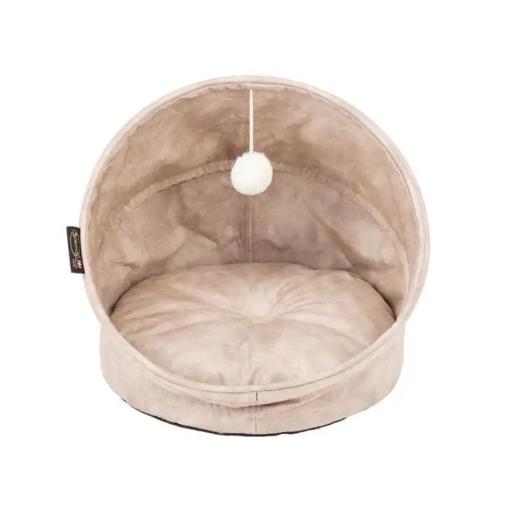 Scruffs Kensington Cat Bed (S) Cream