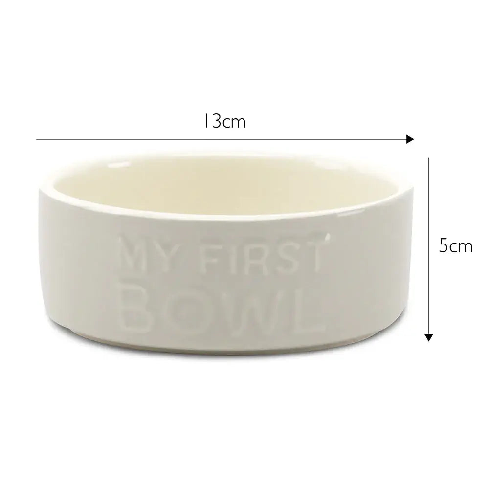 Scruffs My First Bowl - 13cm Grey