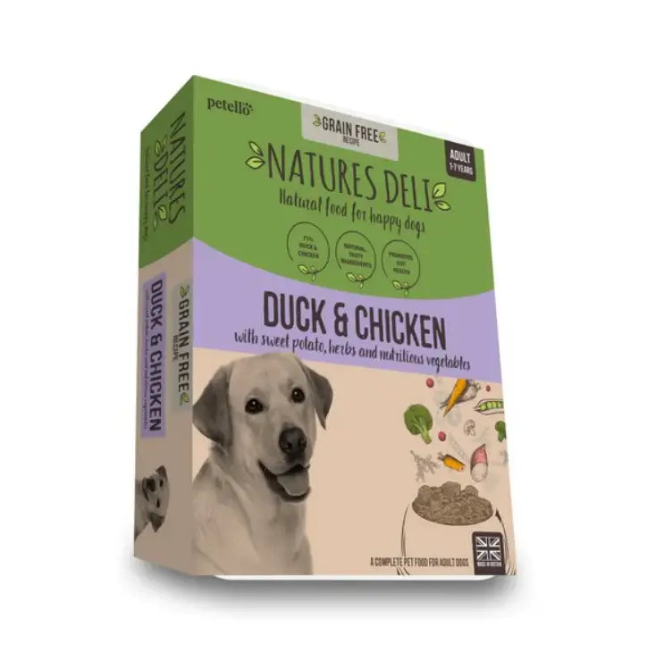 Natures Deli Adult GF Duck & Chicken 395g