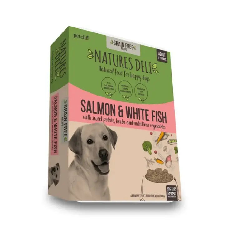 Natures Deli Adult GF Salmon & White Fish 395g