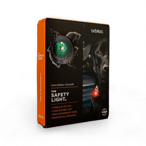 Orbiloc Dog Dual Safety Light Green