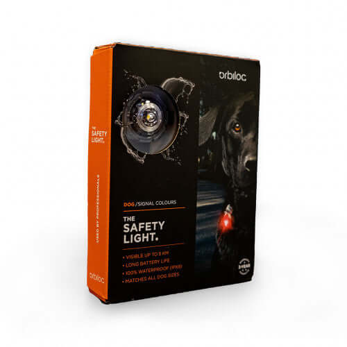 Orbiloc Dog Dual Safety Light White