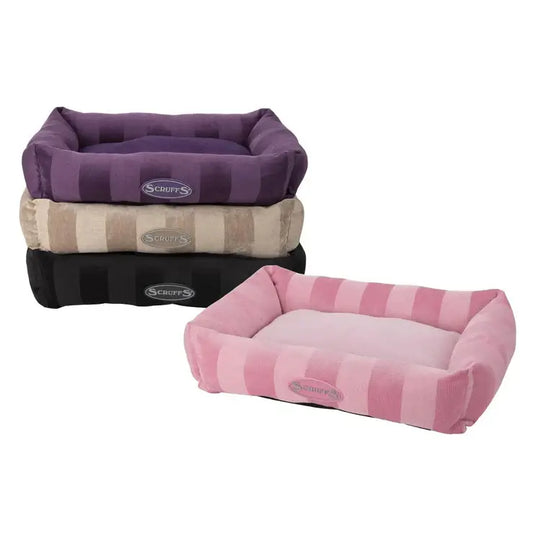 Scruffs AristoCat Lounger Assorted - Pink, Black, Tan, Plum