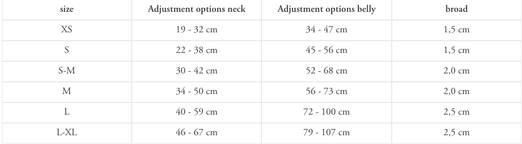 Harness Divo 52-68/S-M Nylon/Polyester violet/grey