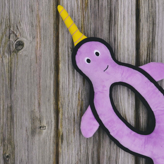 Beco Recycled Rough & Tough - Nelly the Narwhal (Large)