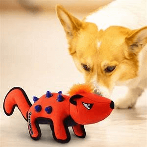 GiGwi Duraspikes Extra Durable Racoon Orange