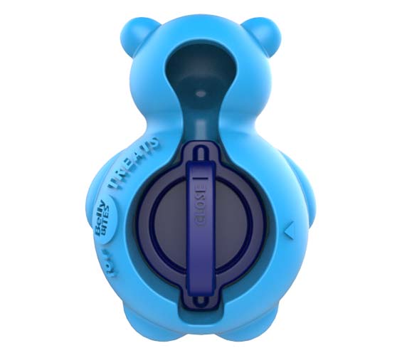 GiGwi Belly Bites Bear - Blue Small