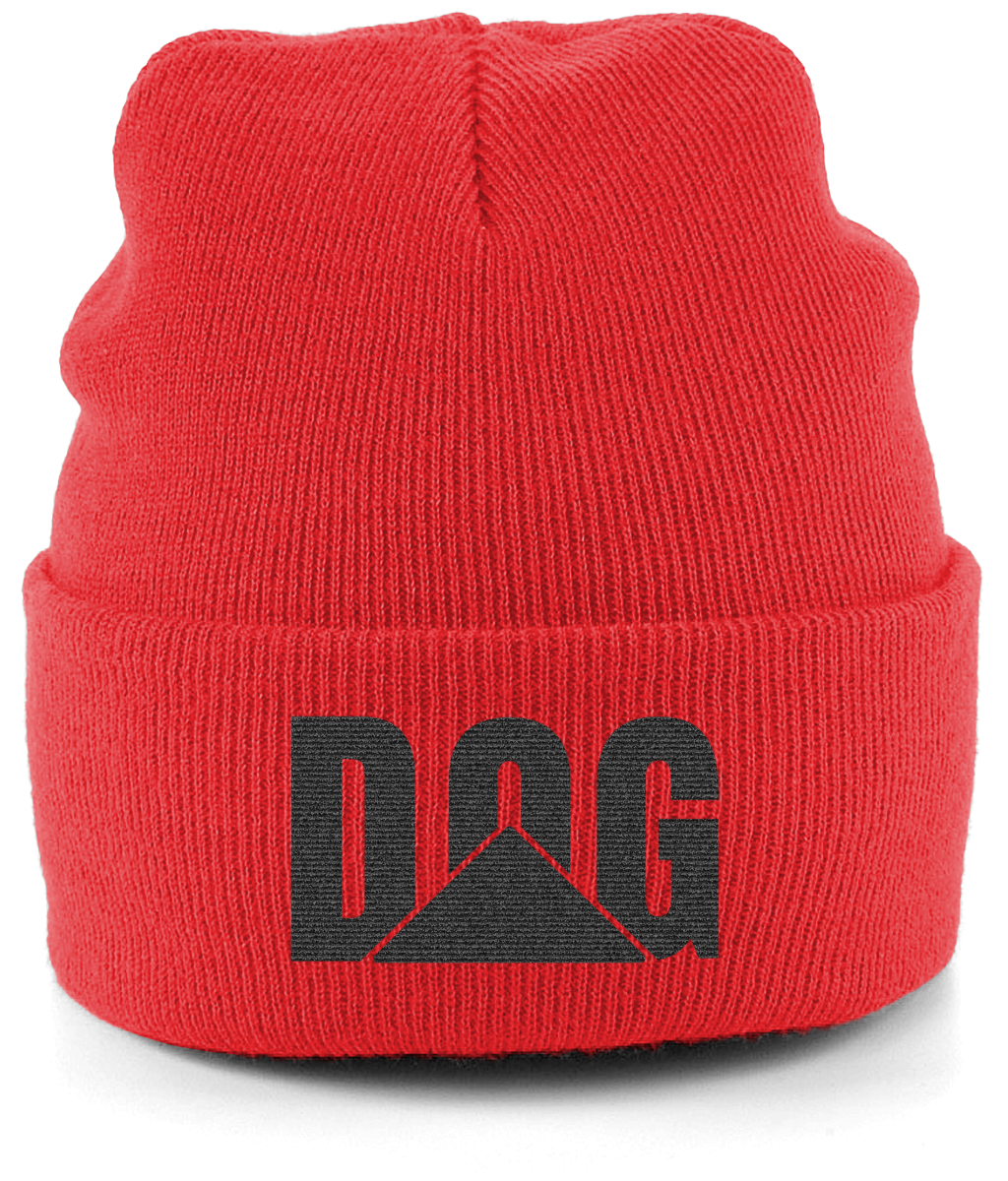 DOG Cuffed Beanie Hat