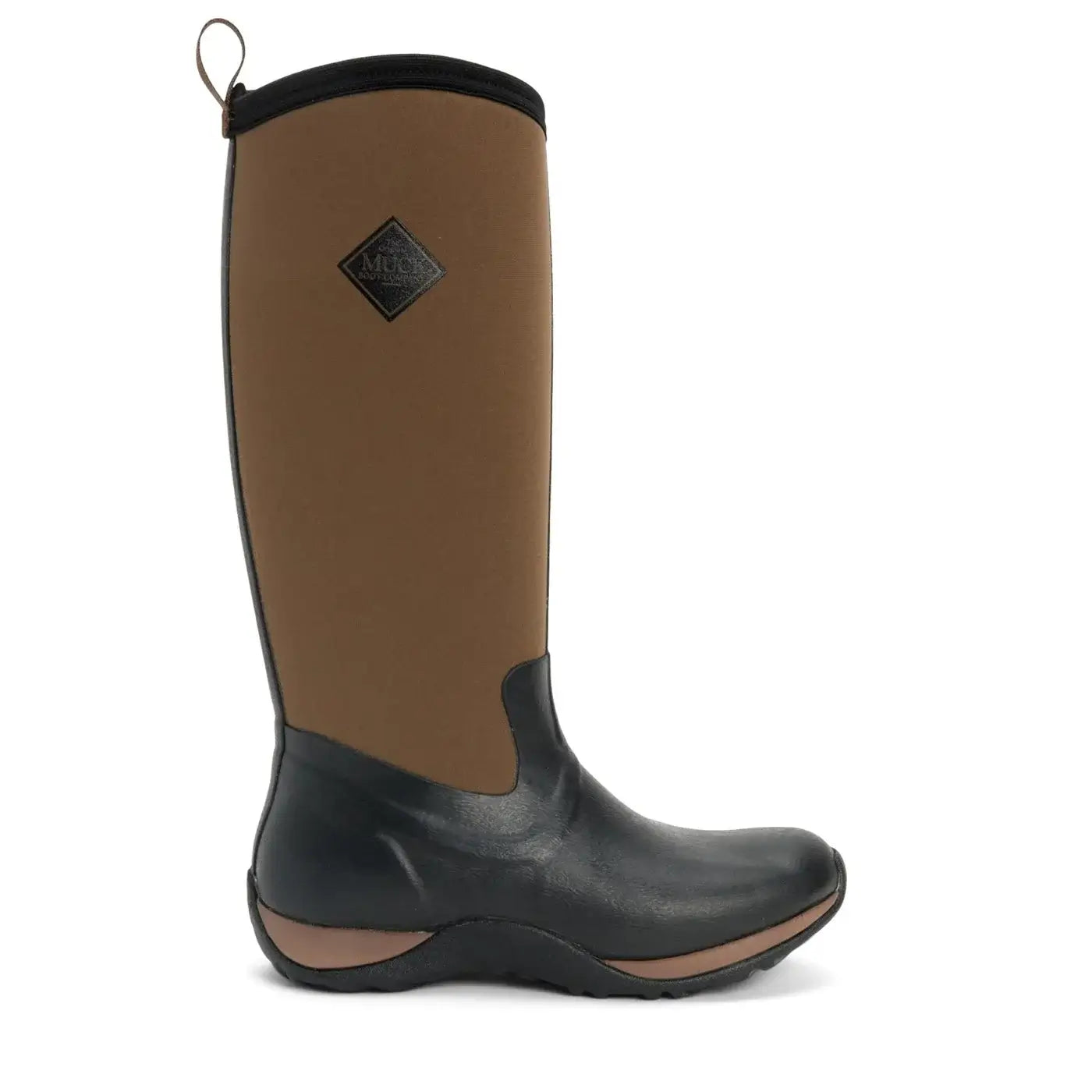 Muck Boot ARCTIC ADVENTURE Black/Tan UK 5