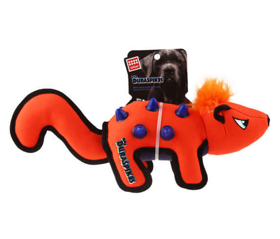 GiGwi Duraspikes Extra Durable Racoon Orange