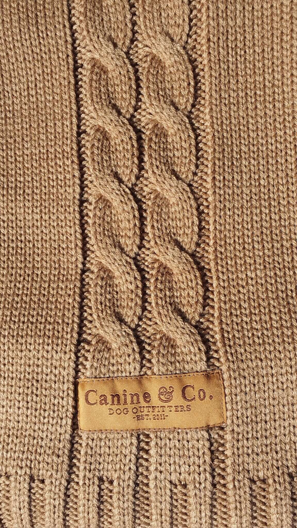 The Jazz Camel Cableknit Jumper MD2 48cm