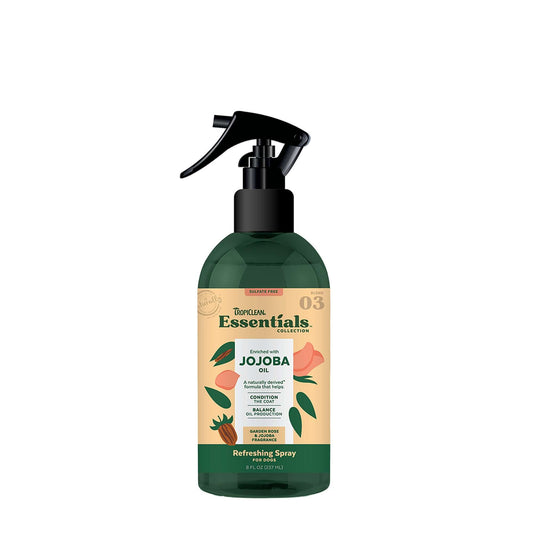 TropiClean Essentials Jojoba Oil Refreshing Spray