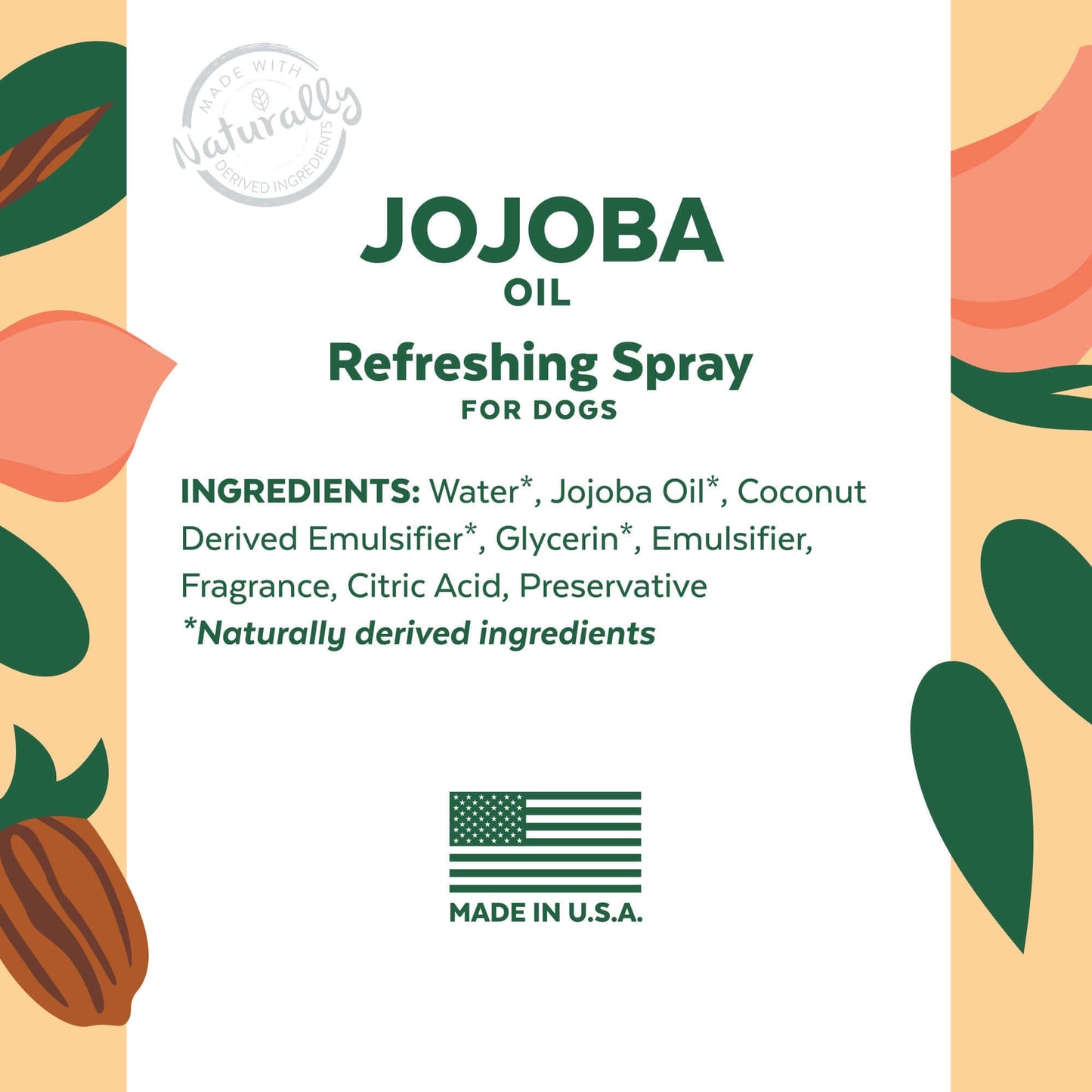 TropiClean Essentials Jojoba Oil Refreshing Spray