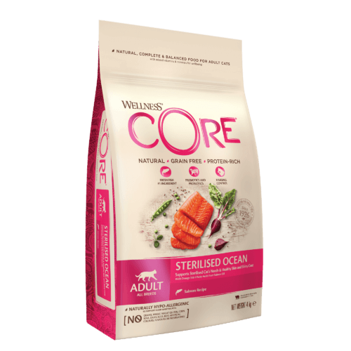 Wellness Core Sterilised Salmon Dry Cat Food 1.75Kg