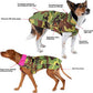 dryrobe Dog Robe Green Camo Grey M