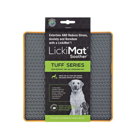 LickiMat Tuff Soother Yellow