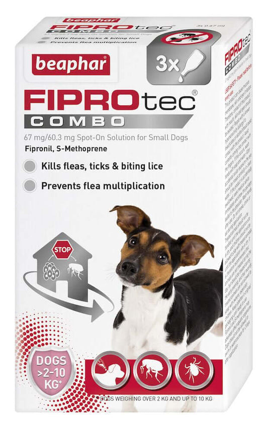 Beaphar Fiprotec Combo Small Dog (3Pipettes)