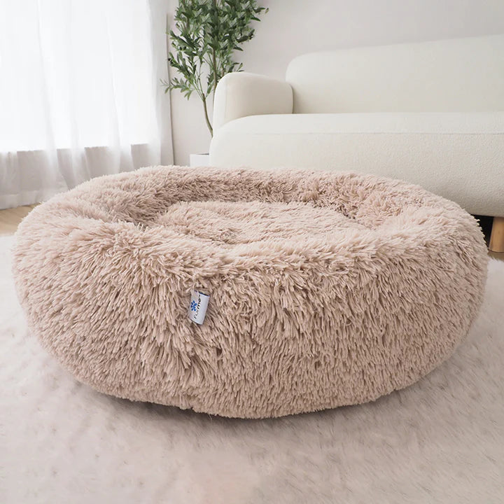 Redwood Anti-Anxiety Dog Bed XL 120cm Oatmeal