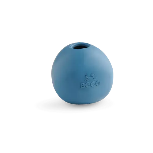 Beco Natural Rubber Wobble Ball Blue