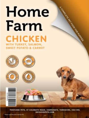 Home Farm Grain Free Chicken & Turkey Puppy 2KG